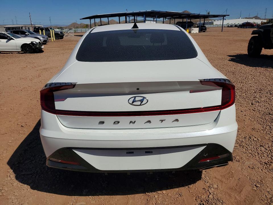2021 Hyundai Sonata VIN 5NPEL4JA9MH067135 COPART salvage auction — FRONT END, Az - Cert Of Title - Salvage, sold $375 on 2026-07-30 (photo 6)
