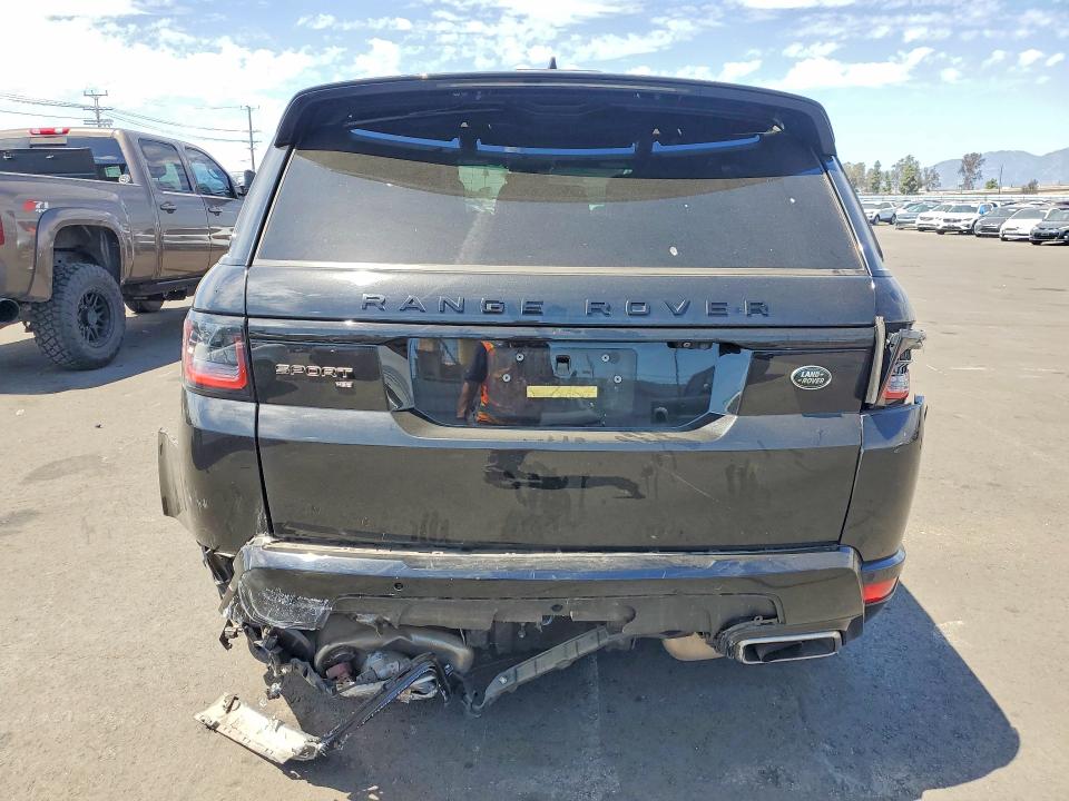 2022 Land rover RANGE ROVER VIN SALWR2SU9NA234871 COPART salvage auction — FRONT END, Ca - Salvage Certificate, sold $5,400 on 2026-07-13 (photo 6)