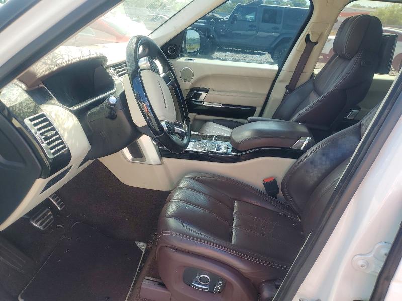 2018 Land rover RANGE ROVER VIN SALWR2RKXJA194119 COPART salvage auction — FRONT END, AL - SALVAGE RECOVERED THEFT, sold $3,400 on 2026-07-02 (photo 7)