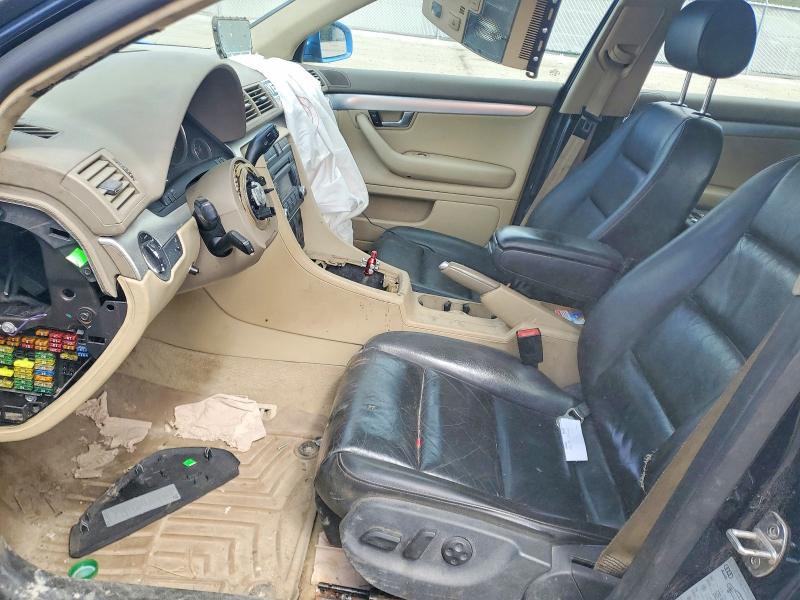 2007 Audi A4 VIN WAUKF78E57A257916 COPART salvage auction — FRONT END, ON - PERMIT SALVAGE, sold $175 on 2026-07-14 (photo 7)