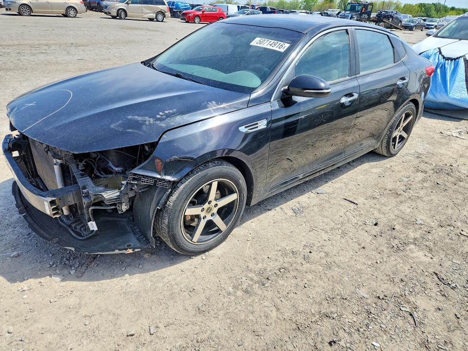 2016 Kia Optima VIN 5XXGT4L39GG016564 COPART salvage auction — FRONT END, In - Certificate Of Title, sold $975 on 2026-07-08 (photo 1)