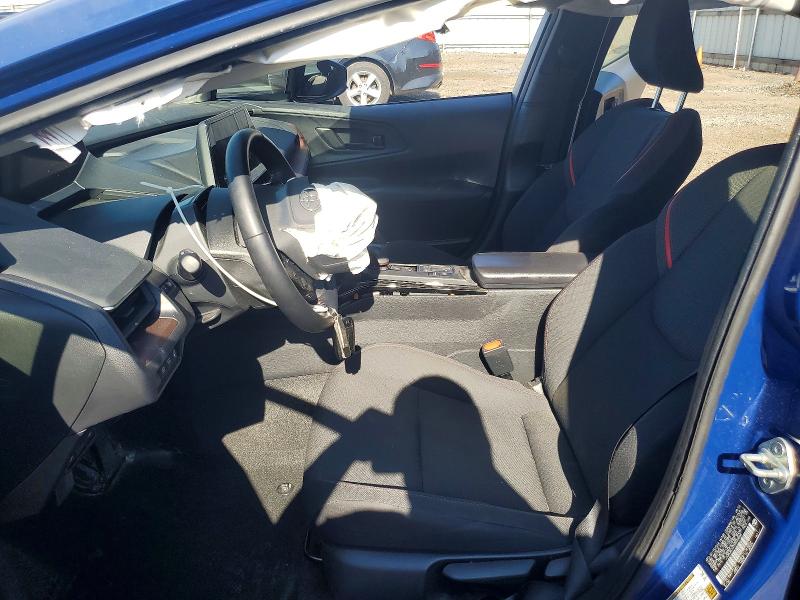 2024 Toyota Prius VIN JTDACACU0R3030868 COPART salvage auction — FRONT END, Nj - Cert Of Title-Salvage, sold $3,400 on 2026-07-17 (photo 7)