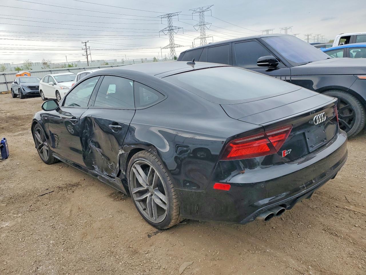 2016 Audi S7 VIN WAUW2AFC0GN070295 COPART salvage auction — Side, IL - SALVAGE CERTIFICATE, sold $6,000 on 2026-06-30 (photo 2)