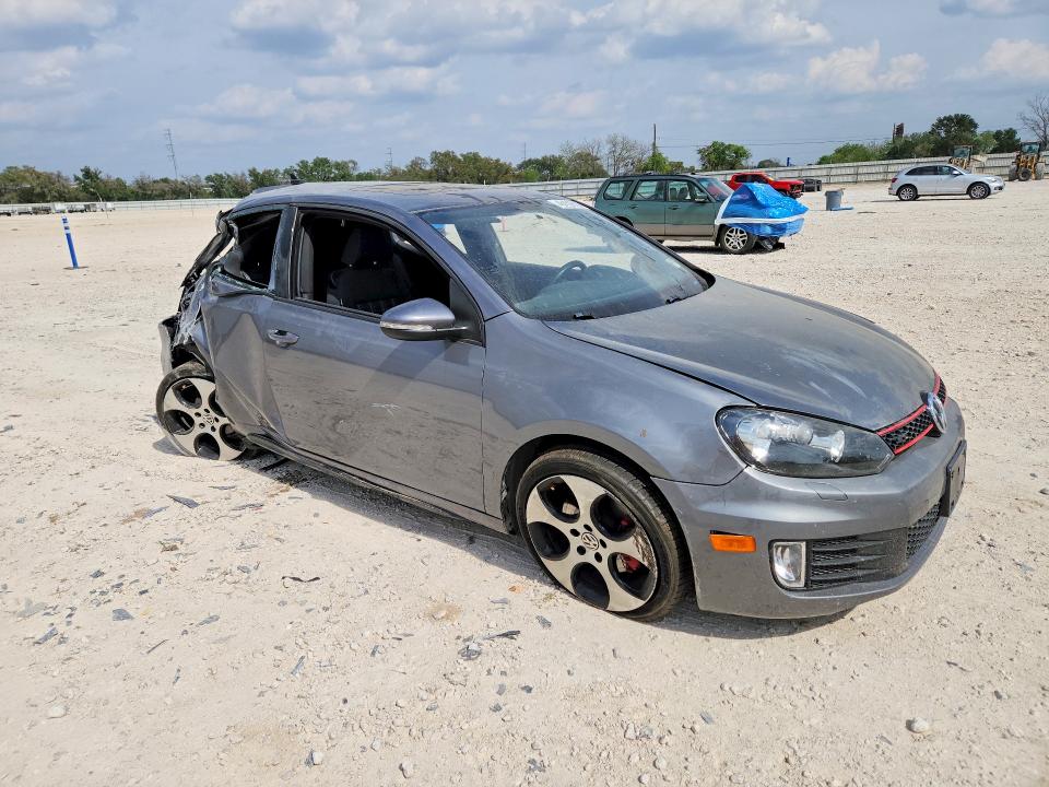 2012 Volkswagen Gti VIN WVWFD7AJ8CW135856 COPART salvage auction — REAR END, Tx - Certificate Of Title, sold $100 on 2026-08-13 (photo 4)