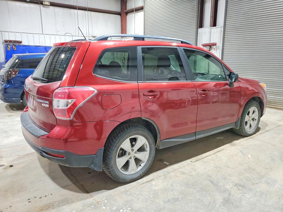 2015 Subaru Forester VIN JF2SJABC1FH825284 COPART salvage auction — HAIL, Salvage Title, sold $2,750 on 2026-07-27 (photo 3)
