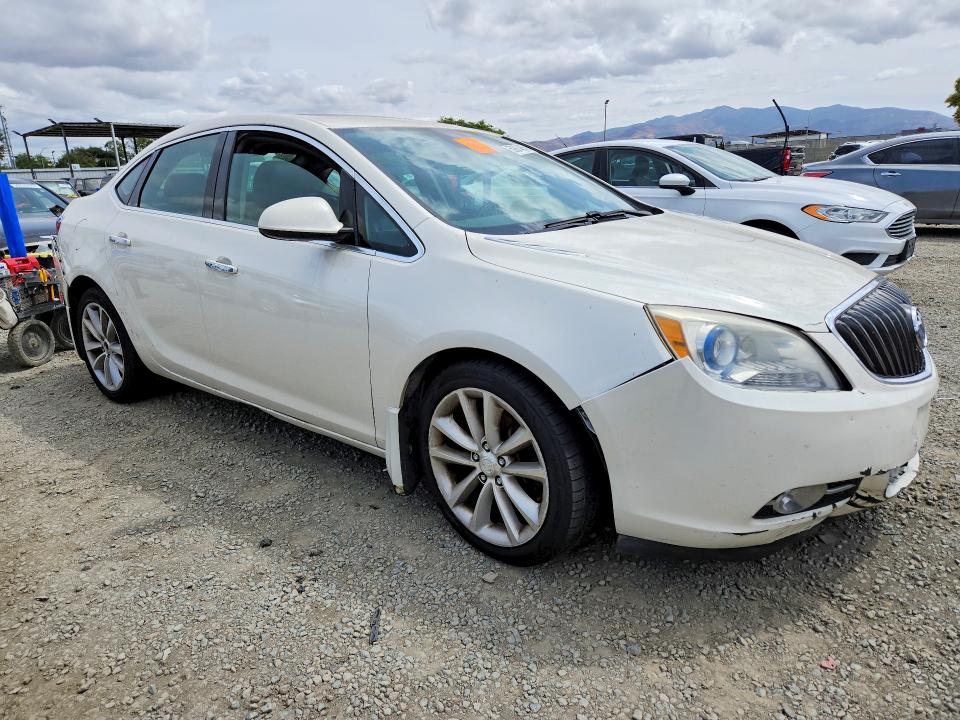 2016 Buick Verano VIN 1G4PS5SK7G4154174 COPART salvage auction — FRONT END, Mi - Cert Of Title-Salvage History, sold $350 on 2026-07-31 (photo 4)