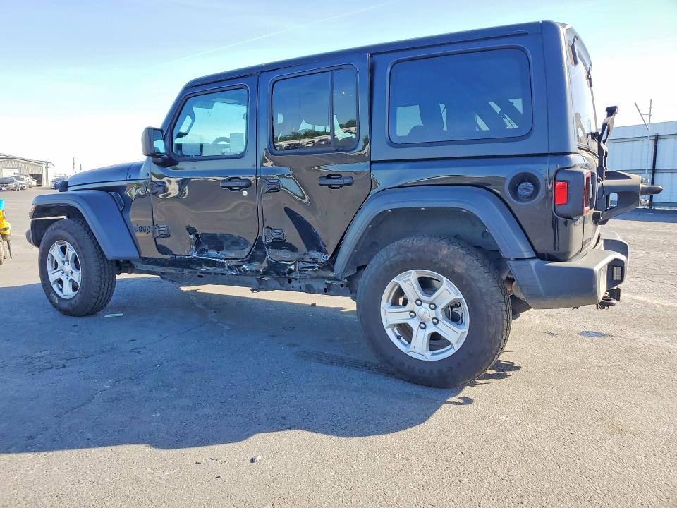 2023 Jeep Wrangler / VIN 1C4HJXDN4PW589415 COPART salvage auction — SIDE, Salvage Title, sold $9,800 on 2026-07-20 (photo 2)