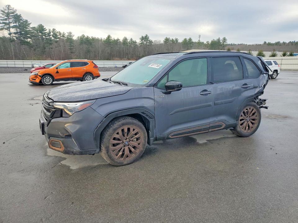2025 Subaru Forester VIN JF2SLSJD2SH416179 COPART salvage auction — REAR END, Me - Cert Of Title-Salvage Collisio, sold $125 on 2026-07-24 (photo 1)