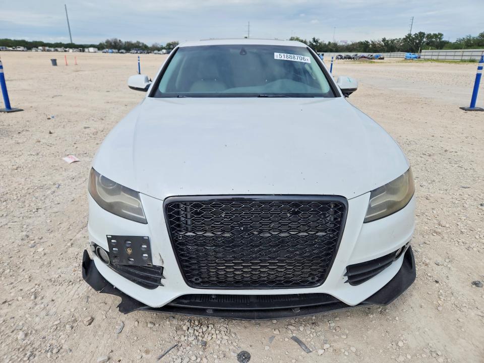 2012 Audi A4 VIN WAUFFAFL5CN010768 COPART salvage auction — FRAME DAMAGE, Tx - Salvage Vehicle Title, sold $100 on 2026-07-02 (photo 5)