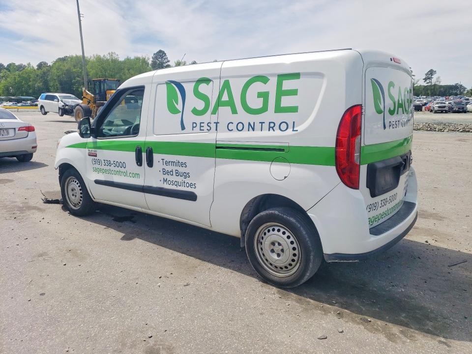2022 Ram Promaster city VIN ZFBHRFAB3N6Y72739 COPART salvage auction — FRONT END, Nc - Salvage Certificate Of Title, sold $1,250 on 2026-07-29 (photo 2)
