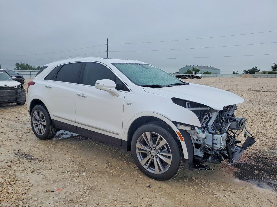 2025 Cadillac Xt5 VIN 1GYKNCRS4SZ154722 COPART salvage auction — FRONT END, Tx - Salvage Vehicle Title, sold $17,100 on 2026-07-30 (photo 4)