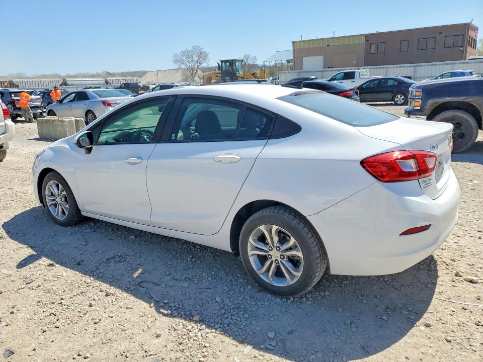 2019 Chevrolet Cruze VIN 1G1BC5SM7K7109653 COPART salvage auction — SIDE, Mo - Salvage Certificate Of Title, sold $2,150 on 2026-07-09 (photo 2)