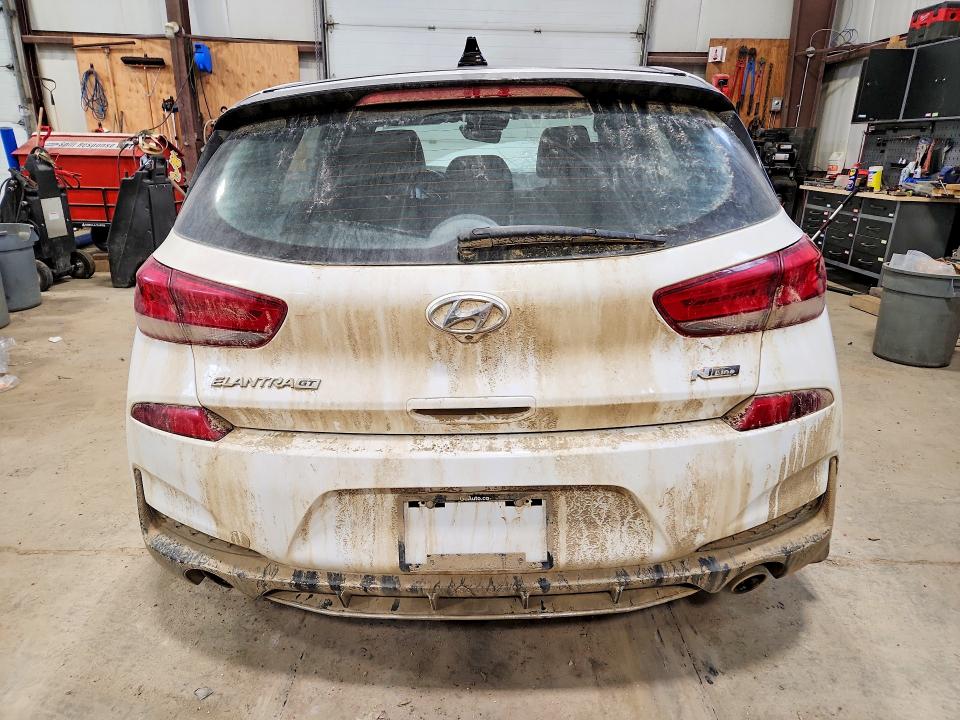 2020 Hyundai Elantra VIN KMHH55LC7LU137677 COPART salvage auction — FRONT END, AB - BOS - SALVAGE, sold $500 on 2026-07-02 (photo 6)