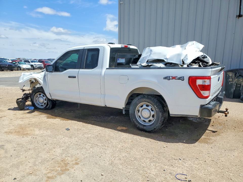 2022 Ford F-150 VIN 1FTFX1E54NKE84055 COPART salvage auction — FRONT END, Tx - Salvage Vehicle Title, sold $1,100 on 2026-07-02 (photo 2)