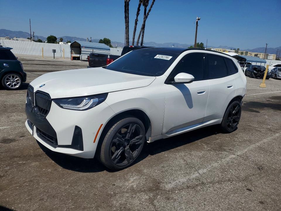 2026 BMW X3 VIN 5UX53GP02T9167468 COPART salvage auction — REAR END, Ca - Salvage Certificate, sold $26,000 on 2026-07-24 (photo 1)