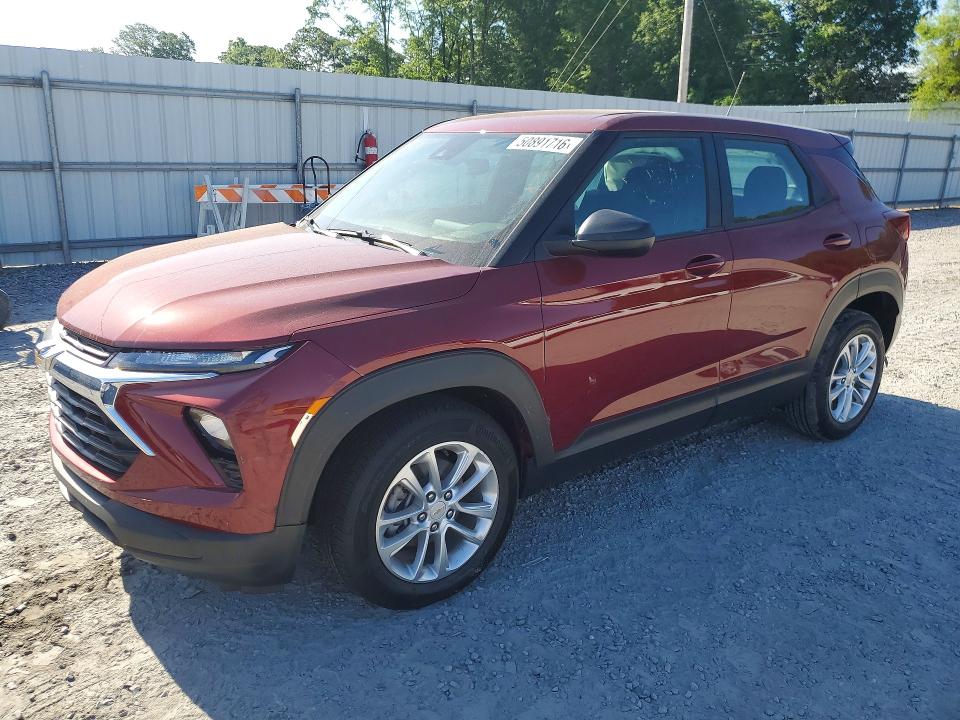 2024 Chevrolet Trailblazer VIN KL79MMSL2RB148661 COPART salvage auction — REAR END, Nc - Salvage Certificate Of Title, sold $175 on 2026-07-29 (photo 1)