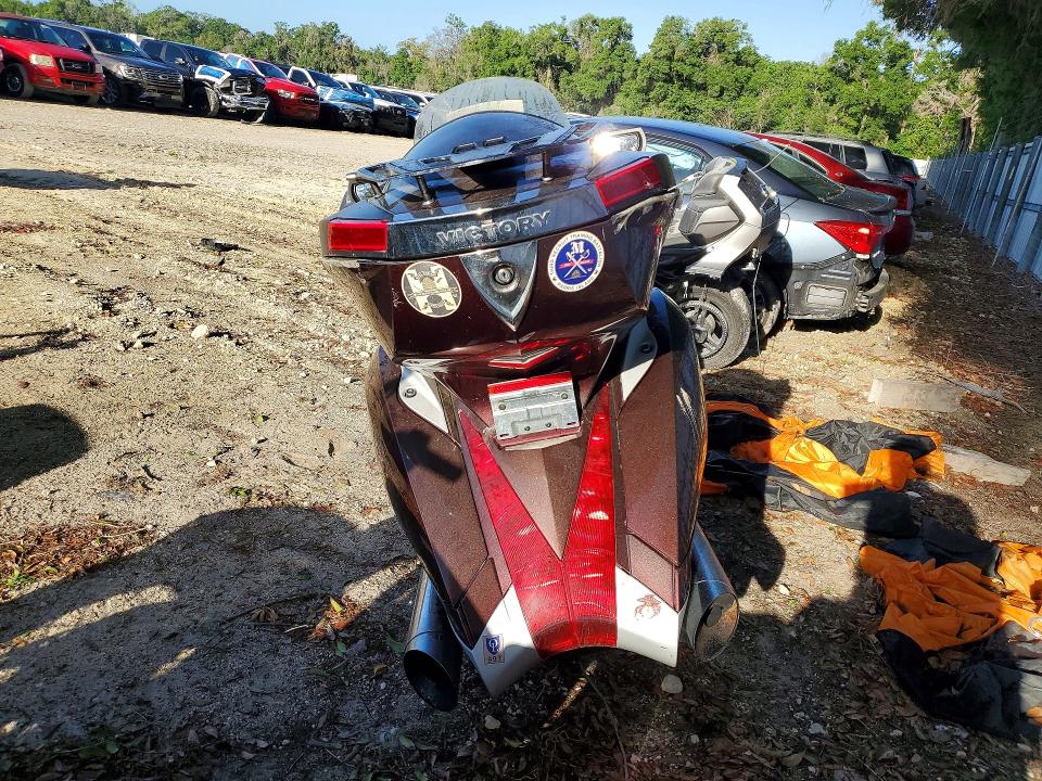 2008 Victory motorcycles Vision VIN 5VPSD36D283003650 COPART salvage auction — REAR END, Ga - Cert Of Title-Salvage, sold $1,000 on 2026-07-07 (photo 4)