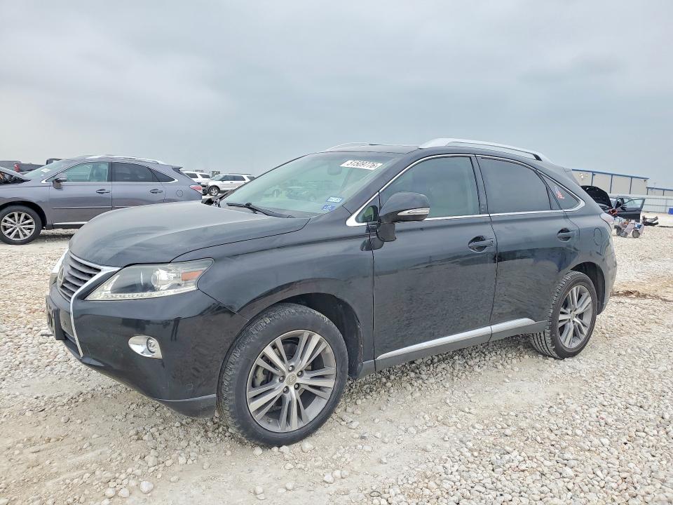 2015 Lexus Rx VIN 2T2ZK1BA6FC203918 COPART salvage auction — UNDERCARRIAGE, Tx - Salvage Vehicle Title, sold $7,800 on 2026-07-09 (photo 1)