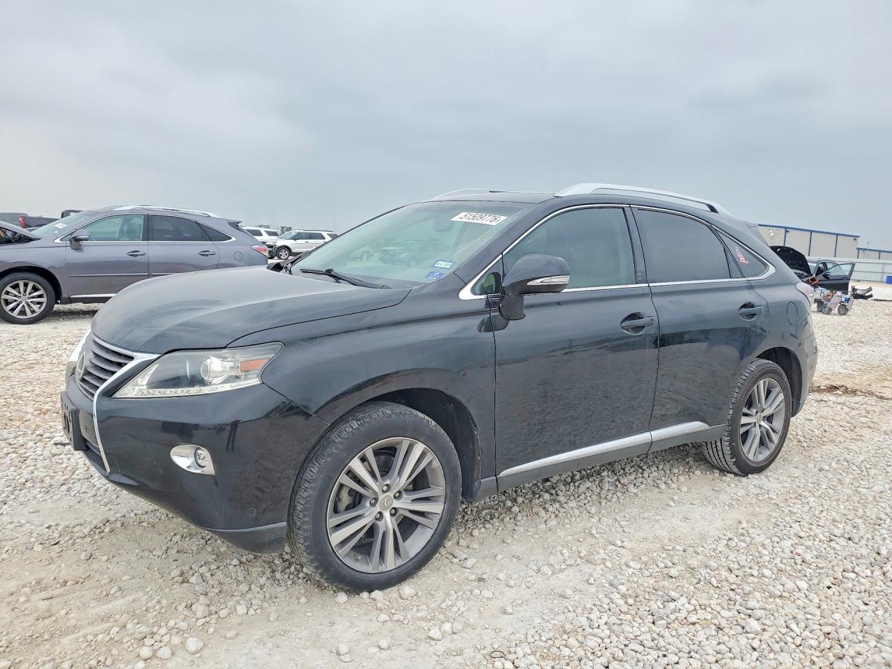 2015 Lexus RX 350 VIN 2T2ZK1BA6FC203918 COPART salvage auction — Undercarriage, TX - SALVAGE VEHICLE TITLE (P), sold $7,800 on 2026-07-09 (photo 1)