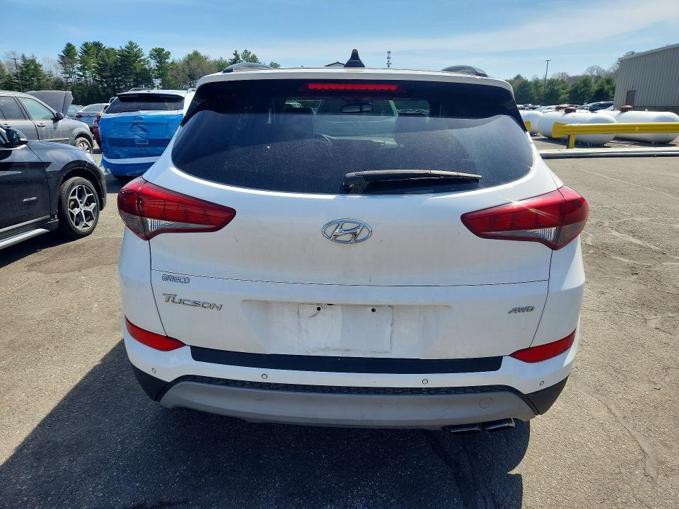 2018 Hyundai Tucson VIN KM8J3CA27JU755665 COPART salvage auction — FRONT END, RI - SALVAGE CERTIFICATE OF TITLE, sold $3,750 on 2026-07-07 (photo 6)