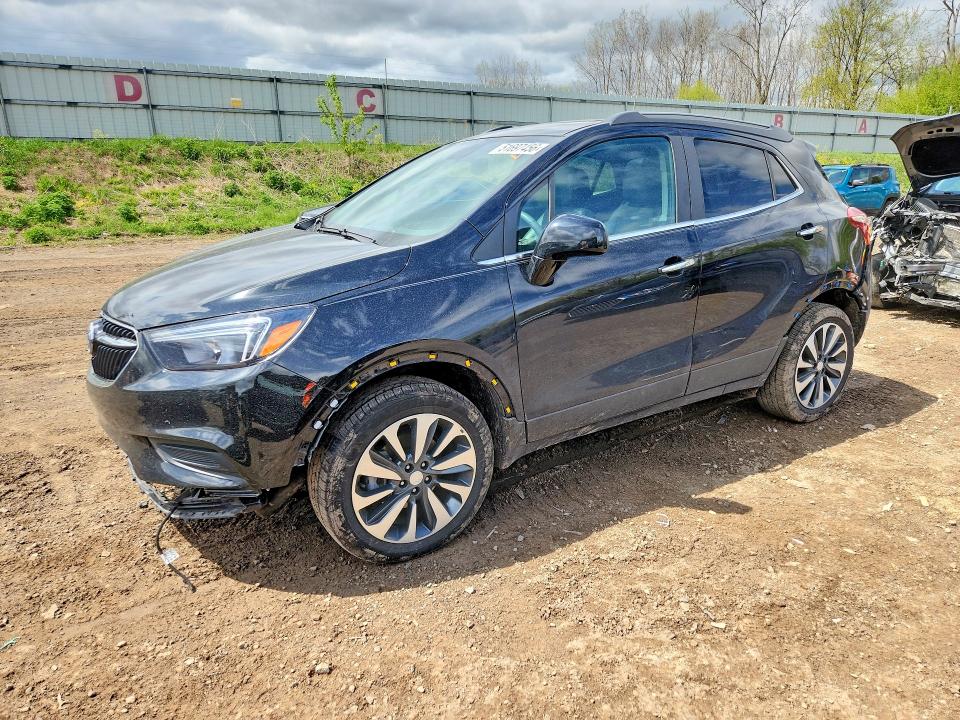 2021 Buick Encore VIN KL4CJESB1MB349016 COPART salvage auction — FRONT END, Mi - Certificate Of Title, sold $5,600 on 2026-07-08 (photo 1)