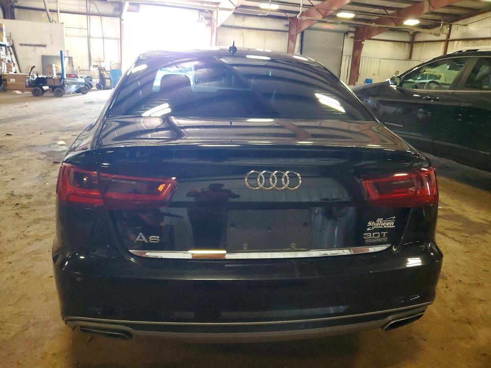 2016 Audi A6 VIN WAUHGAFC2GN016524 COPART salvage auction — FRONT END, Mi - Certificate Of Title, sold $2,250 on 2026-07-31 (photo 6)