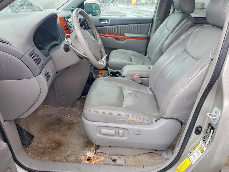 2009 Toyota Sienna VIN 5TDZK22C29S265470 COPART salvage auction — FRONT END, OR - SALVAGE TITLE CERTIFICATE, sold $525 on 2026-07-27 (photo 7)