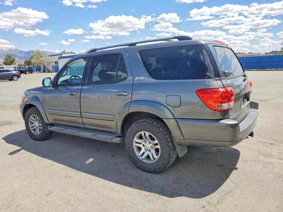 2007 Toyota Sequoia VIN 5TDZT34A47S287692 COPART salvage auction — NORMAL WEAR, Tx - Certificate Of Title, sold $850 on 2026-07-17 (photo 2)