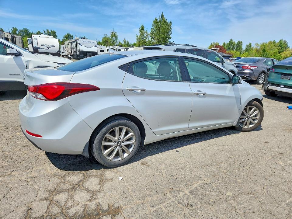 2015 Hyundai VIN 5NPDH4AE7FH618827 COPART salvage auction — FRONT END, Or - Salvage Title Certificate, sold $2,100 on 2026-07-20 (photo 3)