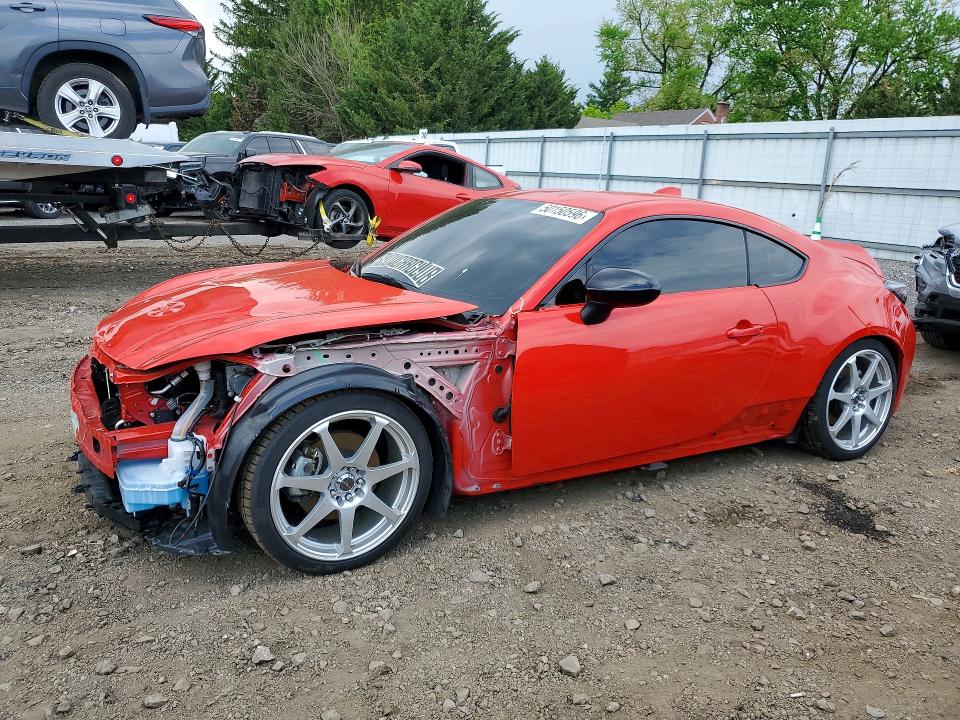 2023 Toyota Gr 86 VIN JF1ZNBE19P9760915 COPART salvage auction — FRONT END, Md - Cert Of Salvage > 75% Damage, sold $1,000 on 2026-07-27 (photo 1)