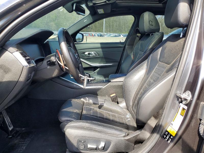 2022 BMW M3 VIN 3MW5U9J07N8C29797 COPART salvage auction — FRONT END, Ny - Mv-907A Salvage Certificate, sold $14,900 on 2026-07-09 (photo 7)
