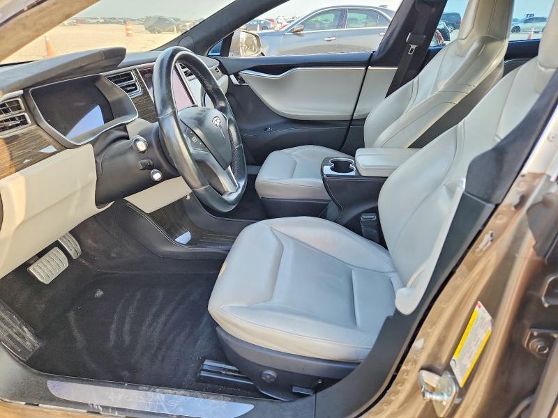 2015 Tesla Model s VIN 5YJSA1E42FF115359 COPART salvage auction — REAR END, Tx - Salvage Vehicle Title, sold $3,100 on 2026-07-02 (photo 7)