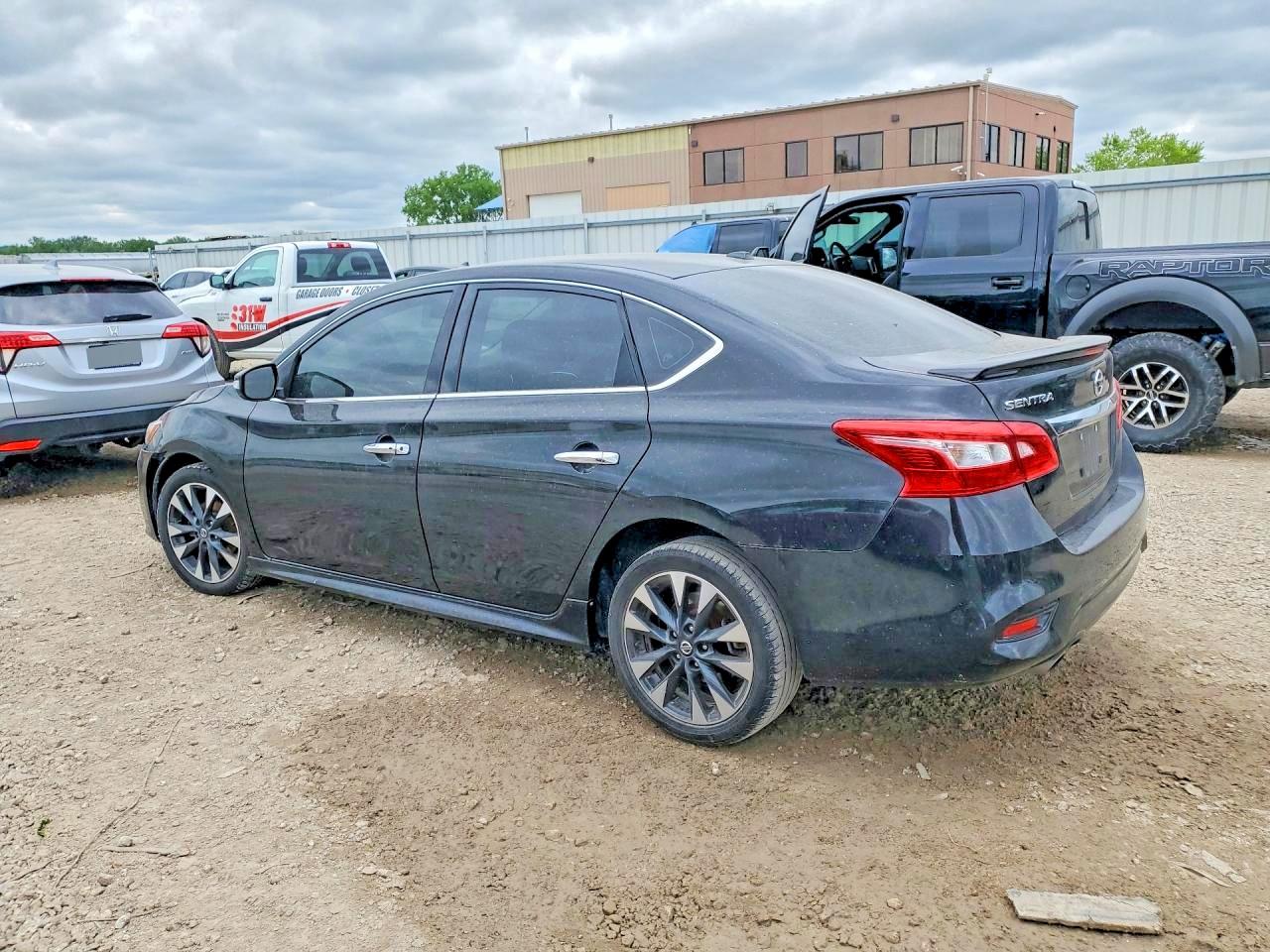 2019 Nissan Sentra VIN 3N1AB7AP5KY335186 COPART salvage auction — Front End, KS - CERT OF TITLE-SALVAGE, sold $1,850 on 2026-07-09 (photo 2)