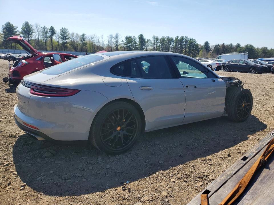 2018 Porsche Panamera VIN WP0AA2A73JL107097 COPART salvage auction — FRONT END, Md - Cert Of Salvage > 75% Damage, sold $21,800 on 2026-07-13 (photo 3)