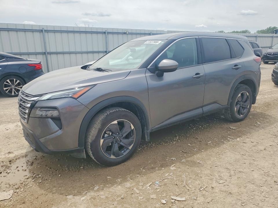 2024 Nissan Rogue VIN 5N1BT3BA4RC742433 COPART salvage auction — HAIL, Ks - Cert Of Title-Salvage, sold $8,500 on 2026-07-02 (photo 1)
