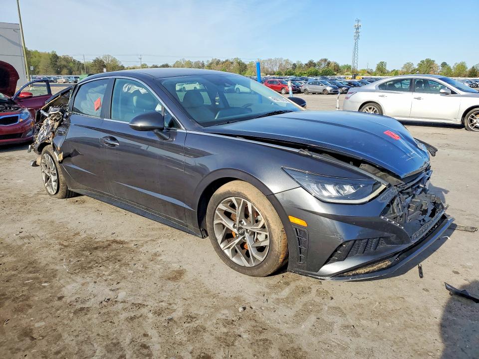 2020 Hyundai Sonata VIN 5NPEL4JA0LH011969 COPART salvage auction — REAR END, Va - Certificate Of Title, sold $200 on 2026-07-15 (photo 4)