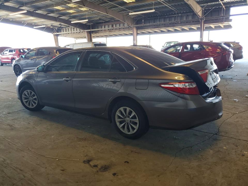 2016 Toyota Camry VIN 4T4BF1FKXGR563373 COPART salvage auction — REAR END, Ca - Salvage Certificate, sold $3,950 on 2026-07-02 (photo 2)