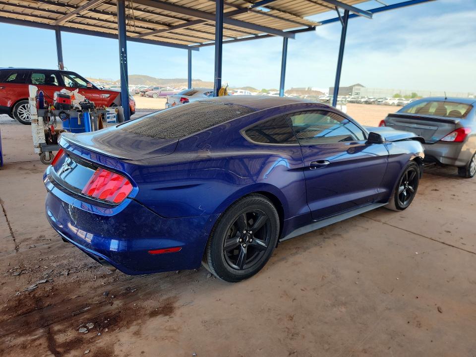 2015 Ford Mustang VIN 1FA6P8TH6F5322858 COPART salvage auction — FRONT END, Az - Cert Of Title - Salvage, sold $2,150 on 2026-07-09 (photo 3)
