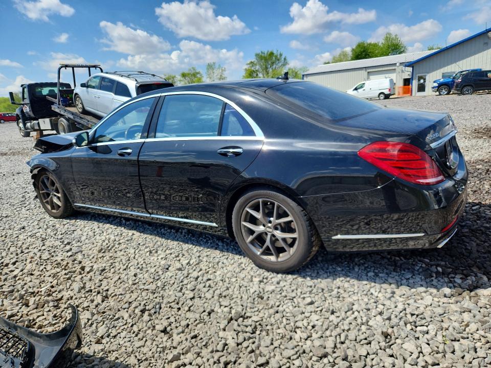 2015 Mercedes-benz S-klasse VIN WDDUG8FB7FA190635 COPART salvage auction — FRONT END, Il - Salvage Certificate, sold $4,550 on 2026-07-27 (photo 2)