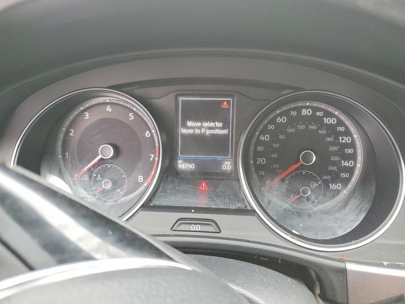 2018 Volkswagen Atlas VIN 1V2CR2CA6JC512685 COPART salvage auction — FRONT END, Md - Cert Of Salvage > 75% Damage, sold $2,650 on 2026-07-09 (photo 9)