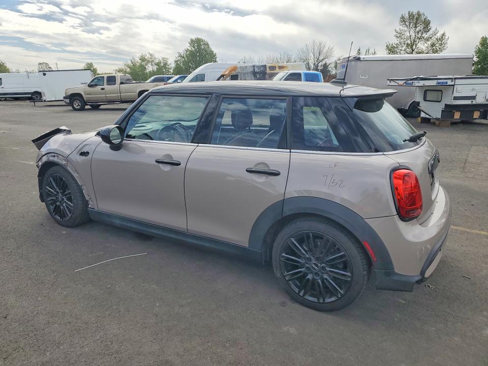 2022 Mini Cooper VIN WMW53DK04N2P96889 COPART salvage auction — FRONT END, Or - Lien Papers Salvage, sold $125 on 2026-07-27 (photo 2)