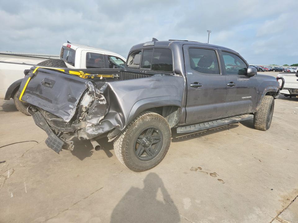 2017 Toyota Tacoma VIN 5TFAZ5CNXHX053211 COPART salvage auction — REAR END, Tx - Salvage Vehicle Title, sold $5,400 on 2026-07-02 (photo 3)