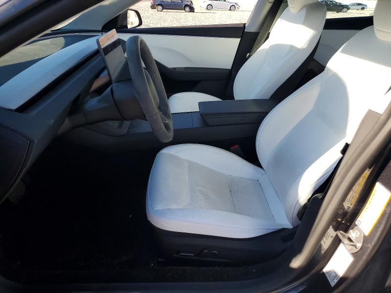 2024 Tesla Model 3 VIN 5YJ3E1EA1RF830717 COPART salvage auction — FRONT END, Nv - Salvage Title, sold $13,100 on 2026-07-22 (photo 7)