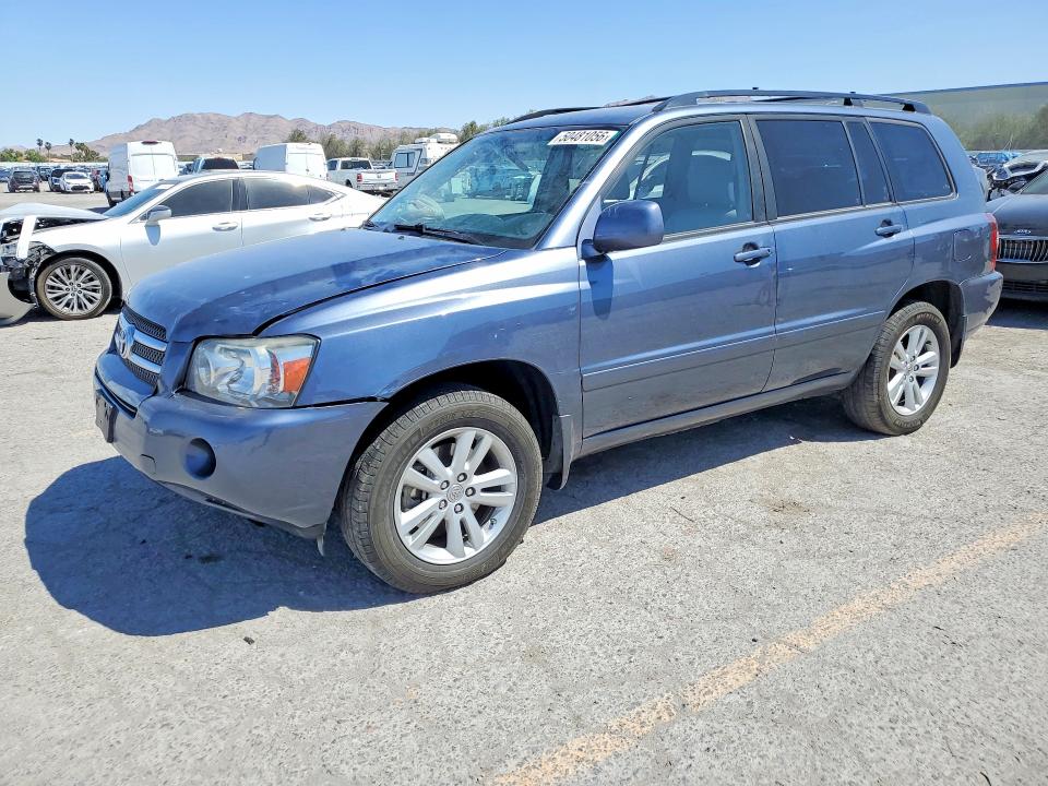 2006 Toyota Highlander hybrid VIN JTEDW21AX60008825 COPART salvage auction — FRONT END, Nv - Salvage Title, sold $900 on 2026-07-07 (photo 1)