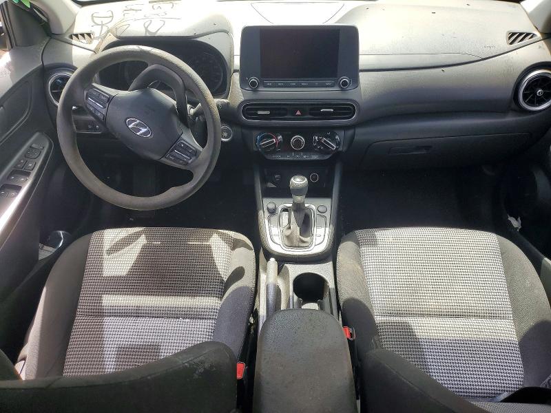 2022 Hyundai Kona VIN KM8K22AB4NU893316 COPART salvage auction — FRONT END, Hi - Certificate Of Salvage, sold $100 on 2026-07-27 (photo 8)