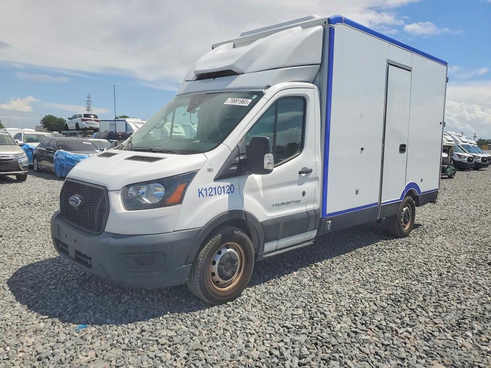 2021 Ford Transit VIN 1FDBW5Z85MKA79927 COPART salvage auction — SIDE, Fl - Certificate Of Title, sold $11,000 on 2026-07-30 (photo 1)