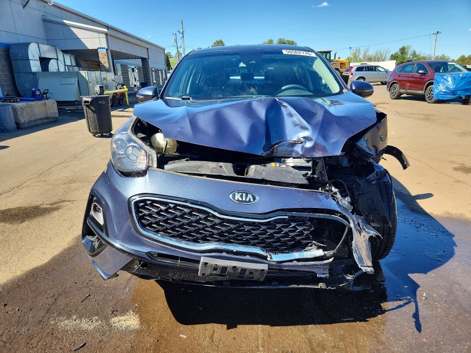 2021 Kia Sportage VIN KNDPMCAC7M7866126 COPART salvage auction — FRONT END, Ct - Cert Of Title-Salvage, sold $2,700 on 2026-07-14 (photo 5)