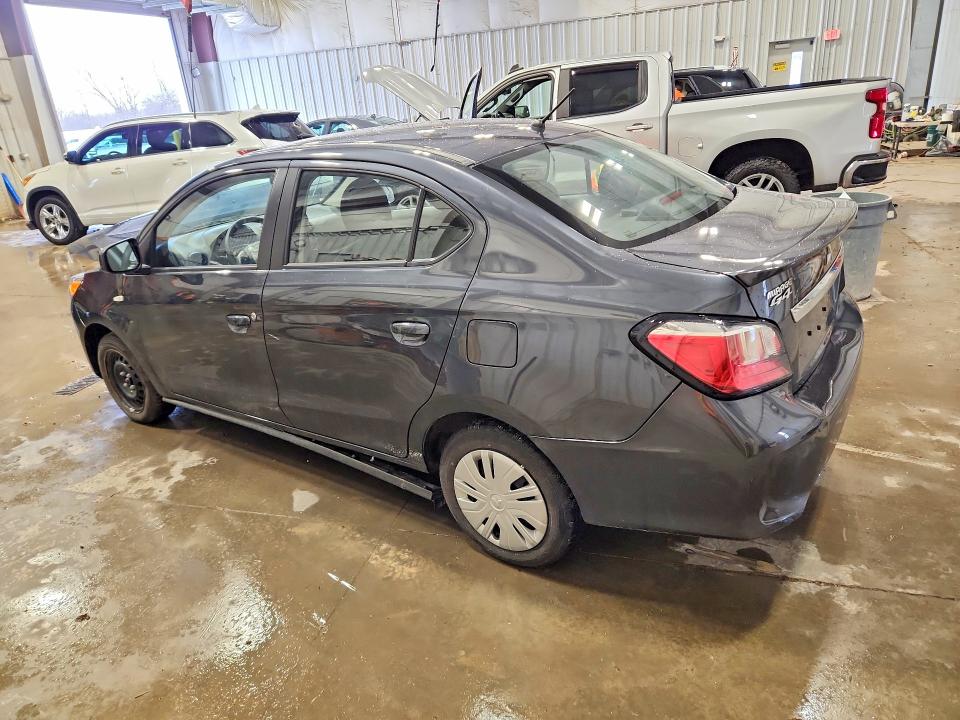 2024 Mitsubishi Mirage VIN ML32FUFJ4RHF19717 COPART salvage auction — FRONT END, Wi - Junked Vehicle Bill Of Sale, sold $450 on 2026-07-03 (photo 2)