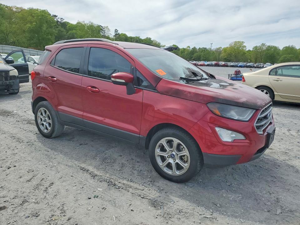 2021 Ford Ecosport VIN MAJ3S2GE1MC453395 COPART salvage auction — ENGINE BURN, Nc - Parts Only-Record Of Sale, sold $175 on 2026-07-29 (photo 4)