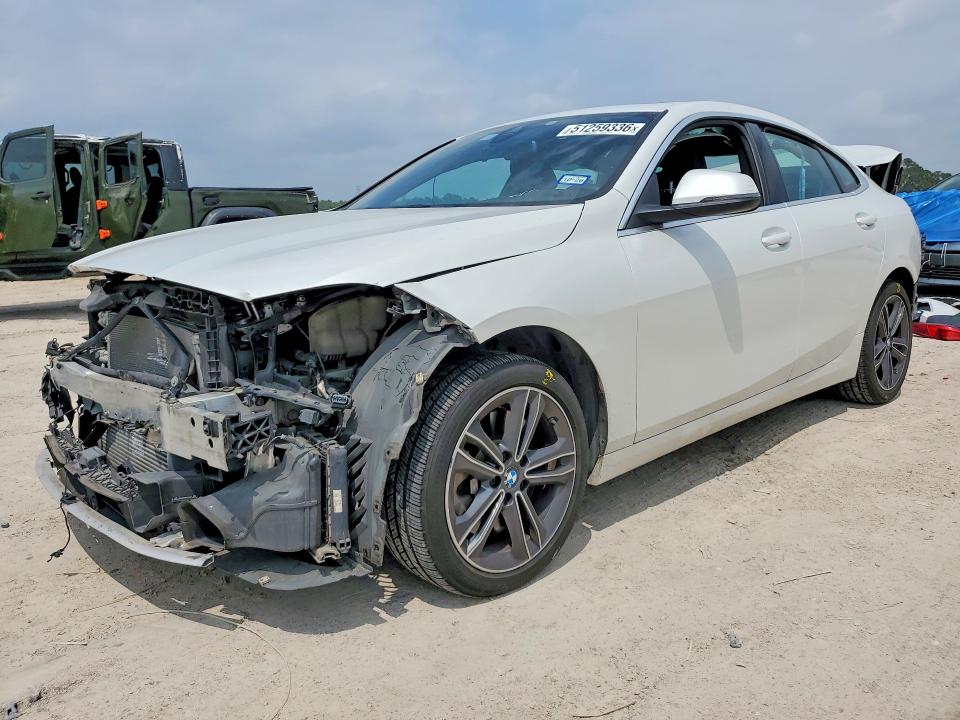2022 BMW 2er VIN WBA73AK06N7K16889 COPART salvage auction — REAR END, Tx - Salvage Vehicle Title, sold $4,250 on 2026-07-17 (photo 1)